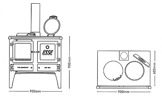 ESSE Landhausherde von British Stoves