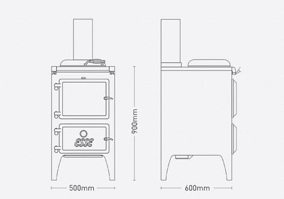 ESSE Landhausherde von British Stoves